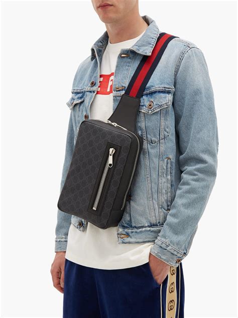 gucci chest bag for men|genuine gucci crossbody bags.